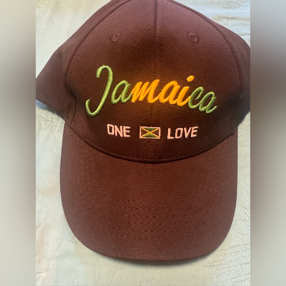 Black Cap with Colorful Embroidery
